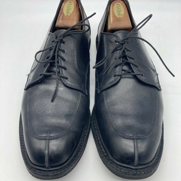 Allen Edmonds Mens Lace Up Split Toe 9.5D - Picture 9 of 10